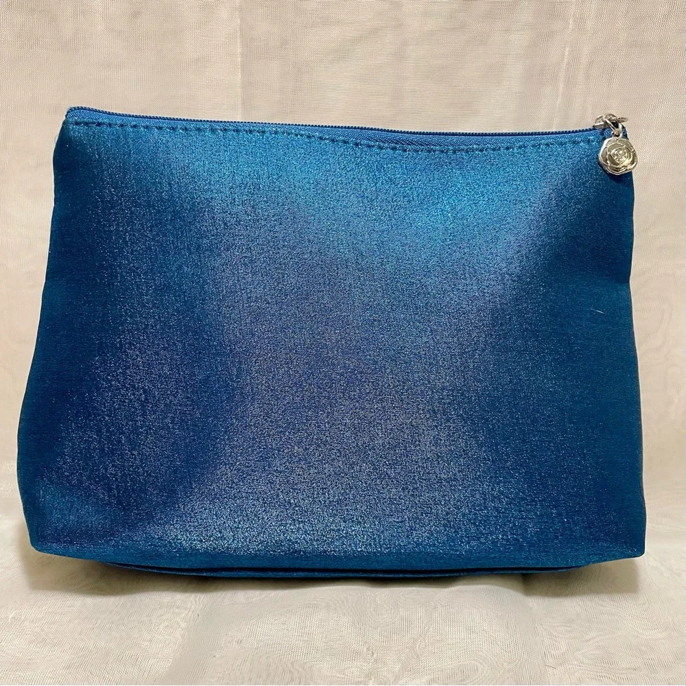 Lancome Elegant Blue Cosmetic Bag